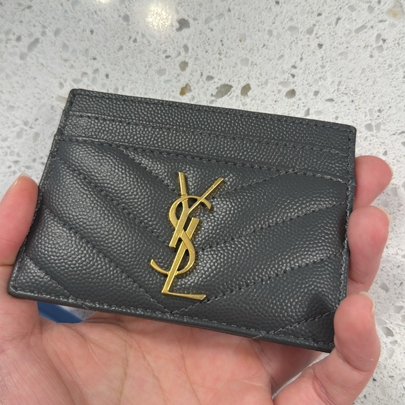 YSL Cassandre Matelasse Card Case - Picture 6 of 8